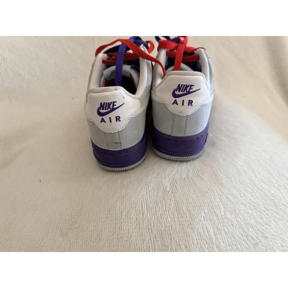 Nike Air Force 1 Women's 7.5 – 315115‑113 – White/Grey/Purple – 2007